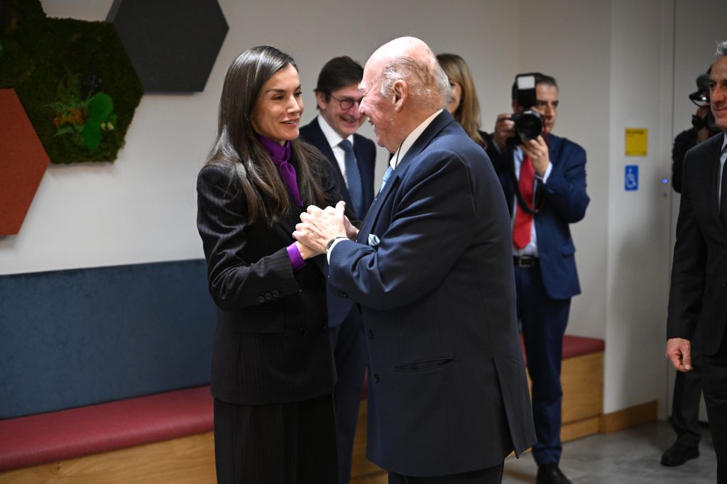 Queen Letizia chairs the meeting of the Board of Trustees of the Fundacion FAD Juventud, on December 16, 2025, in Madrid, Spain