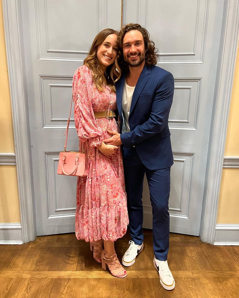 joe wicks with his wife Rosie