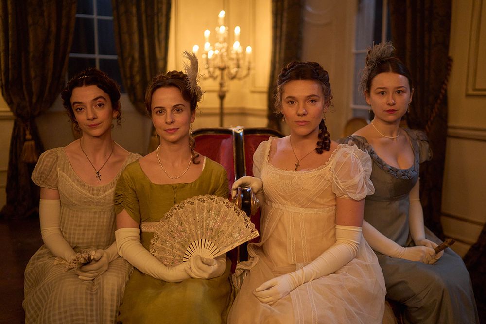 Jane Austen (PATSY FERRAN), Eliza Fowle (MADELEINE WALKER), Cassy Austen (SYNNØVE KARLSEN), Young Mary (LIV HILL)