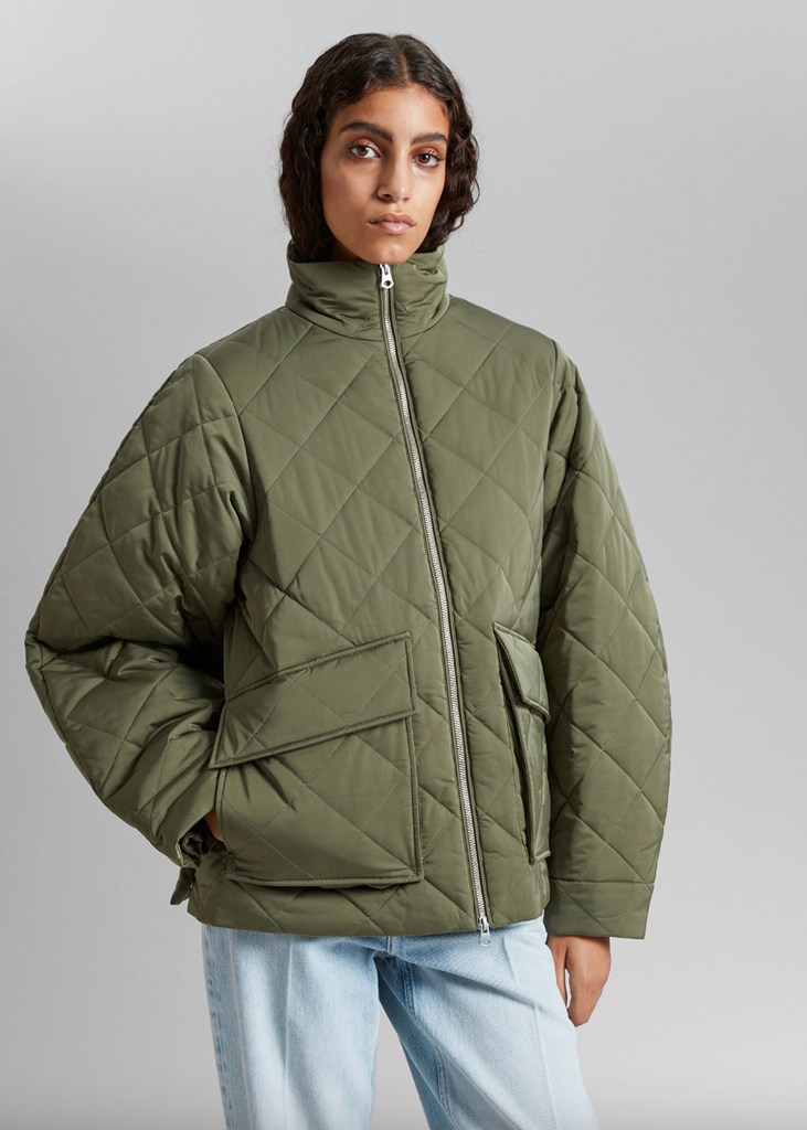 & Other Stories quilted jacket