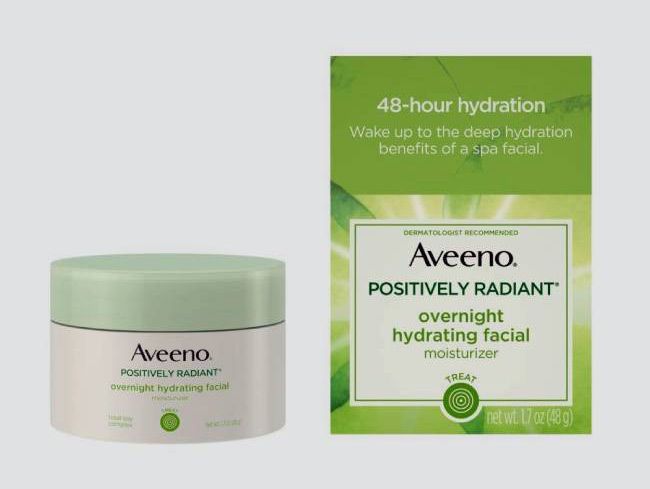 Aveeno overnight hydrating facial moisturizer