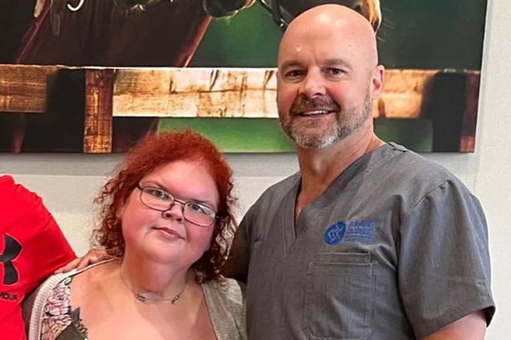 1000-lb sisters tammy slaton and her bariatric surgeon dr. eric smith 