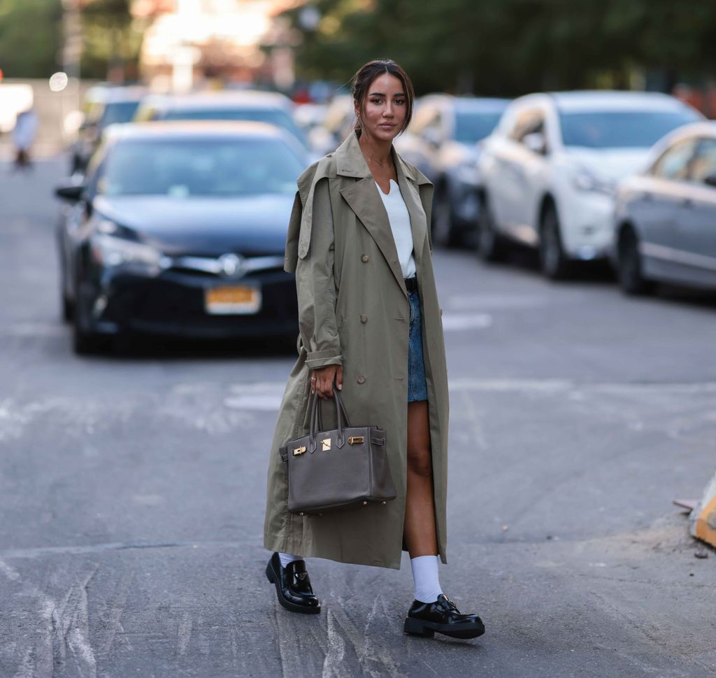 Trench coats street style