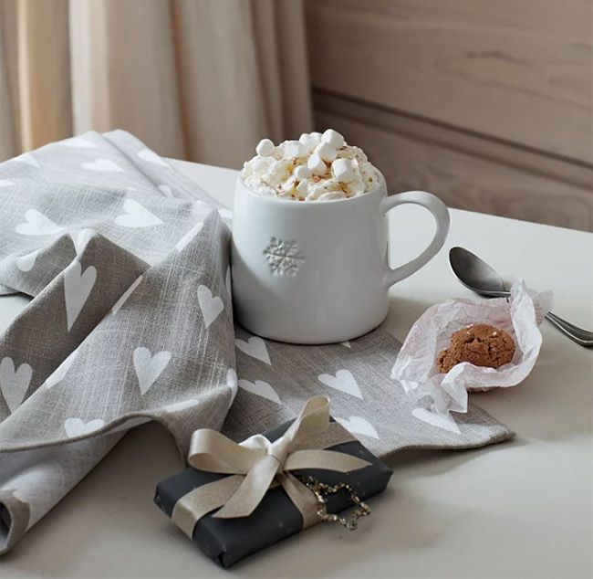 christmas mug the white company