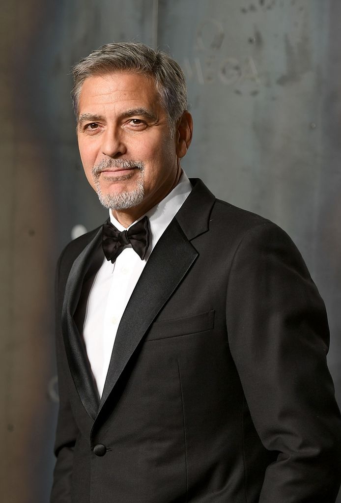 George Clooney attends the OMEGA 'Lost In Space' dinner to celebrate the 60th anniversary of the OMEGA Speedmaster, which has been worn by every piloted NASA mission since 1965, at Tate Modern on April 26, 2017 in London, England