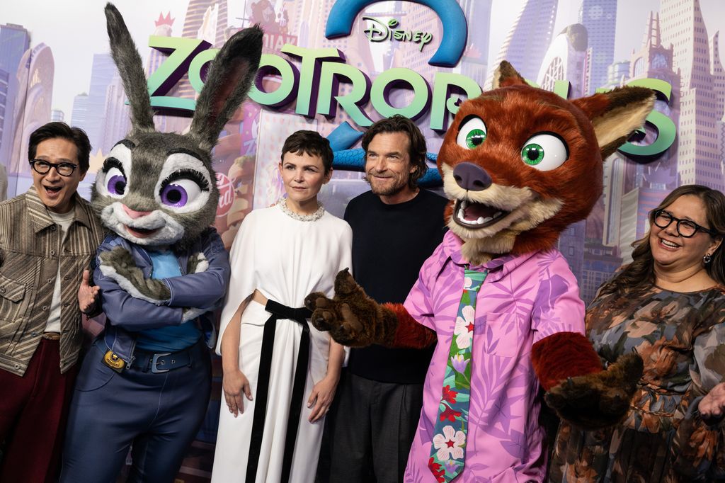 The cast of Zootopia 2