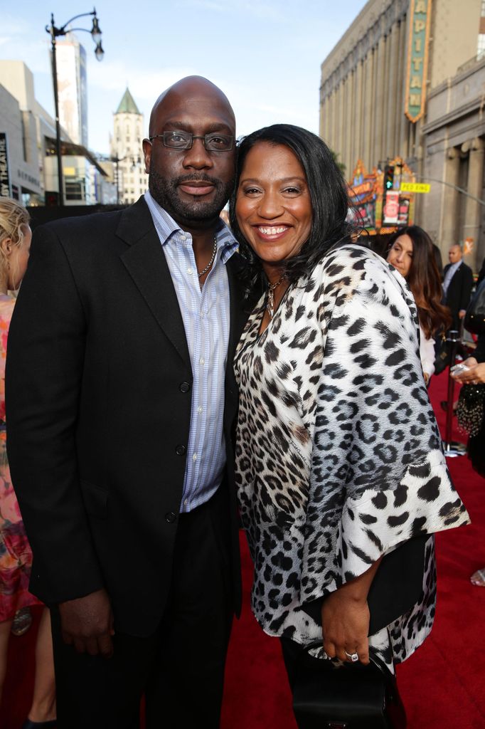 Richard T. Jones and Nancy Jones seen at the New Line Cinema and Metro-Goldwyn-Mayer Premiere of "Hot Pursuit" on Thursday, April 30, 2015, in Los Angeles