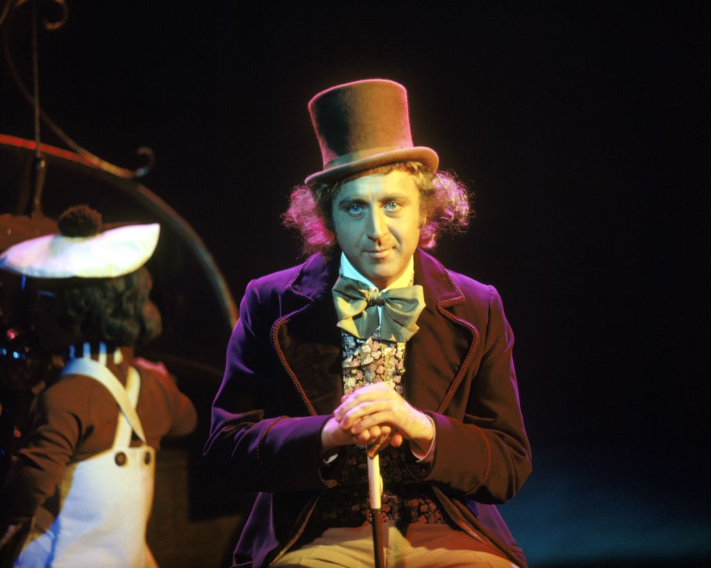Actor Gene Wilder as Willy Wonka on the set of the film 'Willy Wonka & the Chocolate Factory', based on the novel by Roald Dahl, 1971