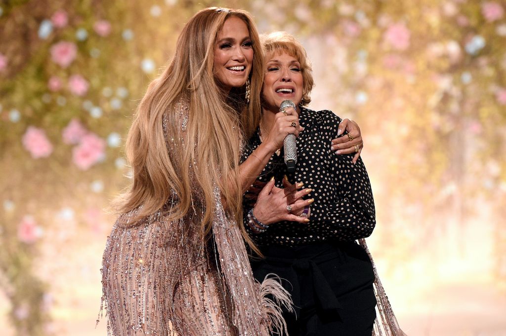 Guadalupe joined her daughter on stage for a duet 