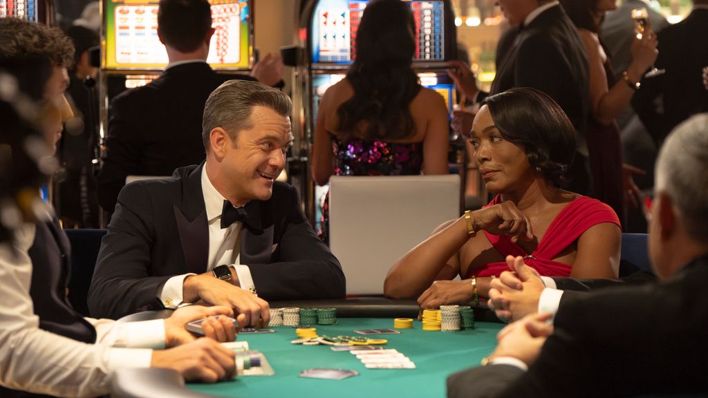 Joshua Jackson and Angela Bassett in a still from Doctor Odyssey