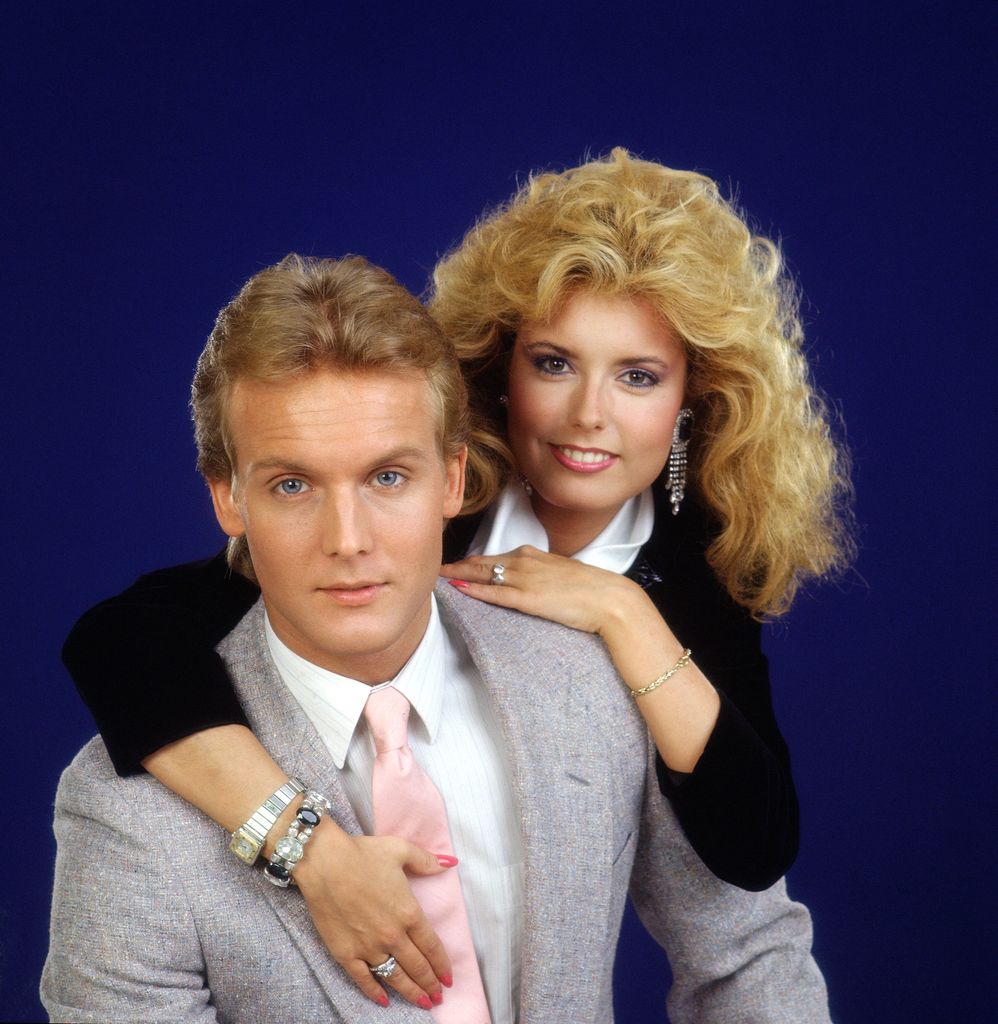 LOS ANGELES - JANUARY 1: Doug Davidson as Paul Williams and Tracey Bregman-Recht as Lauren Fenmore on THE YOUNG AND THE RESTLESS. 1985. (Photo by CBS via Getty Images)