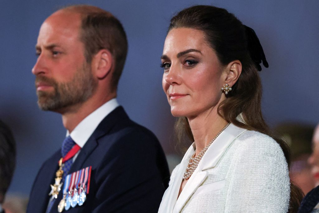 Prince William, Prince of Wales and Catherine, Princess of Wales attend the 80th Anniversary of VE Day