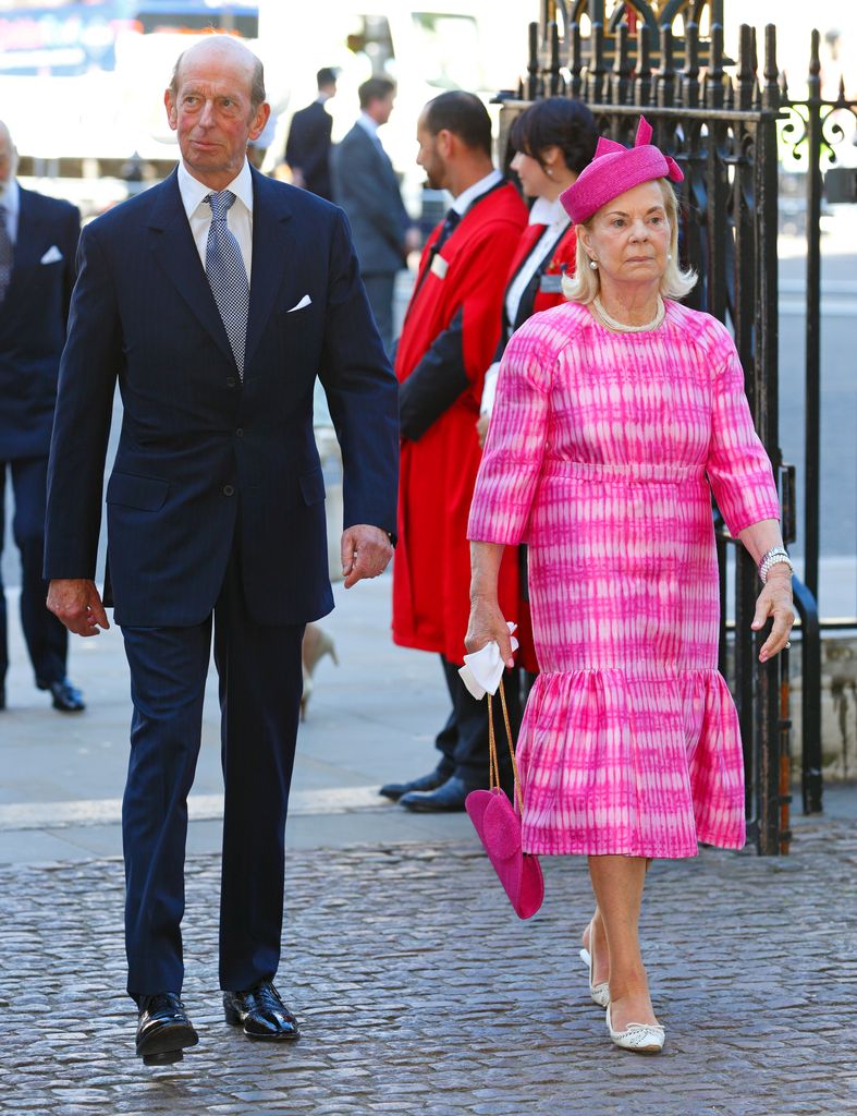 Duke of Kent and Queen Elizabeth II at Westminster Abbey, 2013