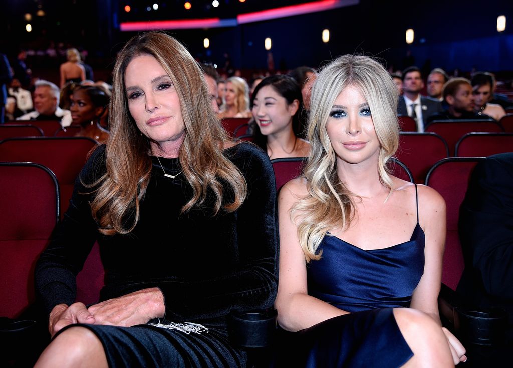 Caitlyn Jenner and Sophia Hutchins at The 2018 ESPYS