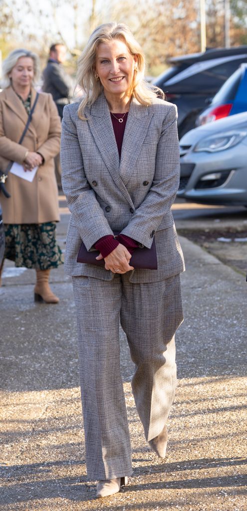 Sophie, Duchess of Edinburgh during a visit to RAW Workshop on November 26, 2025 in Oxford, England