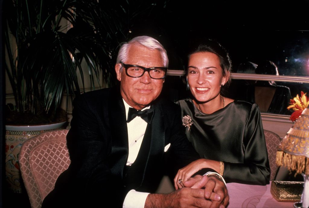 NEW YORK, NY - CIRCA 1981: Cary Grant and wife, Barbara Harris circa 1981 in New York City