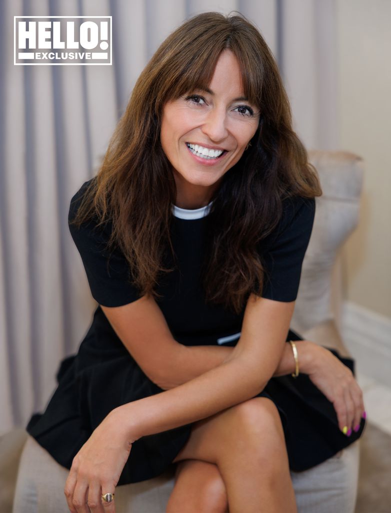 Davina McCall poses for HELLO!