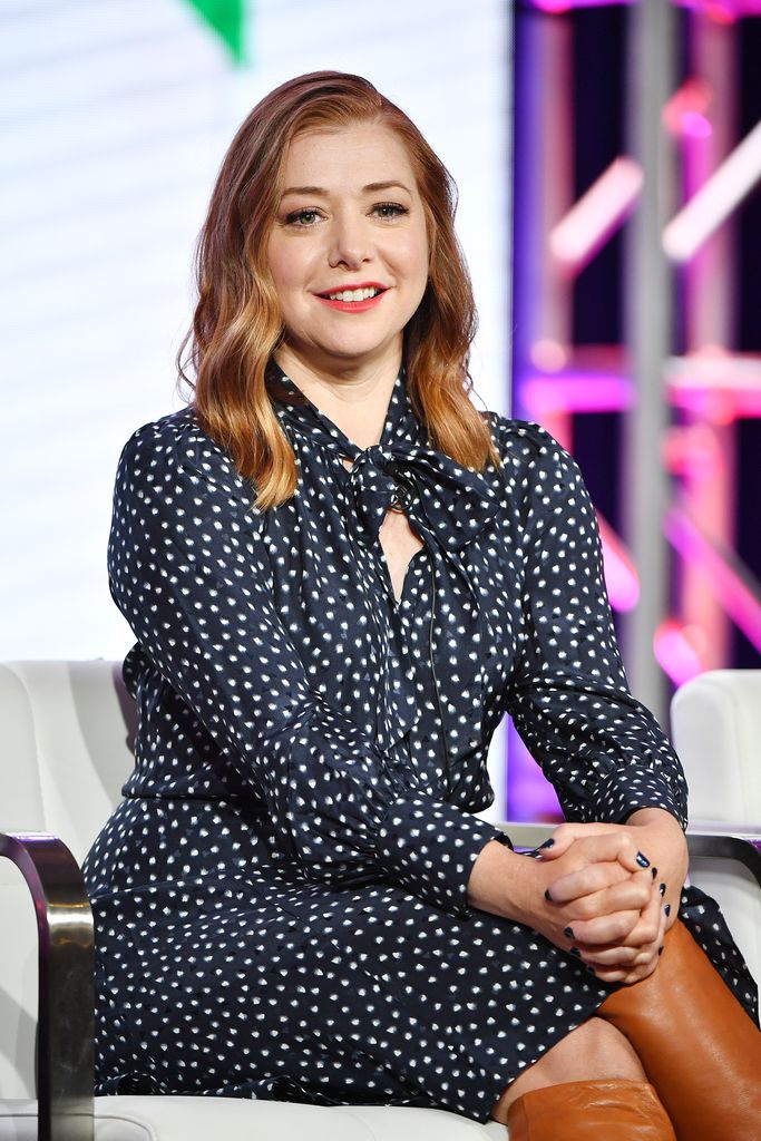 Alyson Hannigan of "Girl Scout Cookie Championship" speaks during the Food Network segment of the 2020 Winter TCA Press Tour at The Langham Huntington, Pasadena on January 16, 2020 in Pasadena, California.