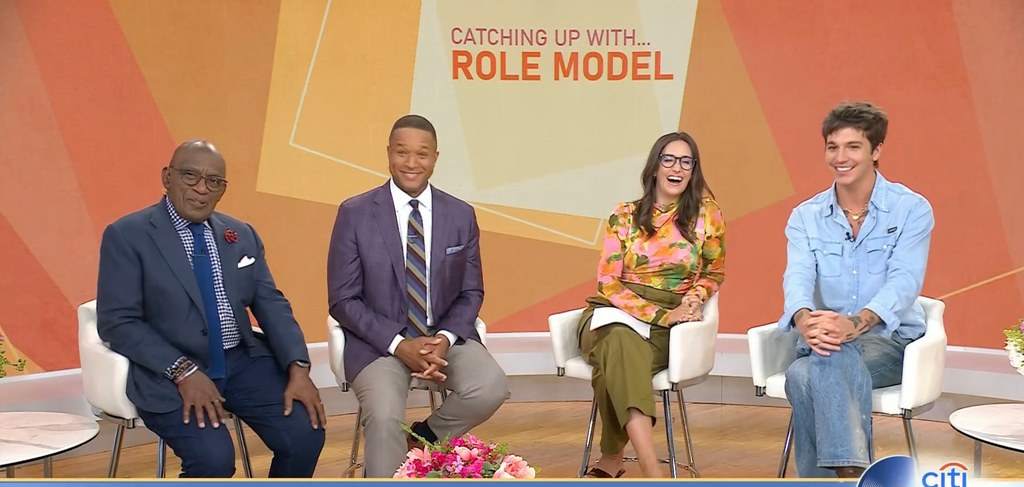Al, Savannah, Craig, and Role Model on TODAY