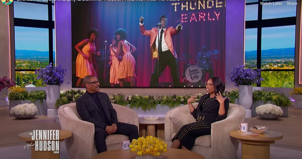 Eddie Murphy and Jennifer Hudson on show