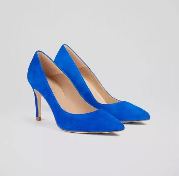 LK Bennett Blue Shoes
