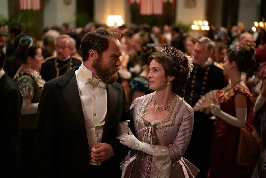 Michael Shannon as James Garfield in a still from Death by Lightning