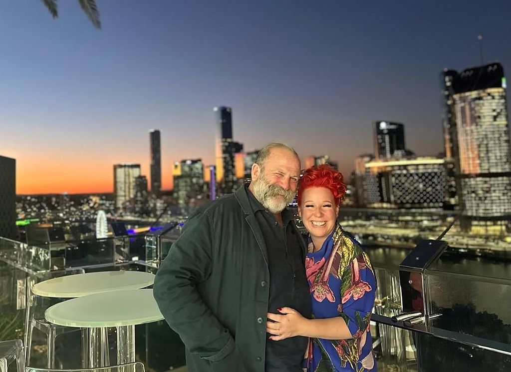 Dick and Angel Strawbridge have been enjoying their time in Australia