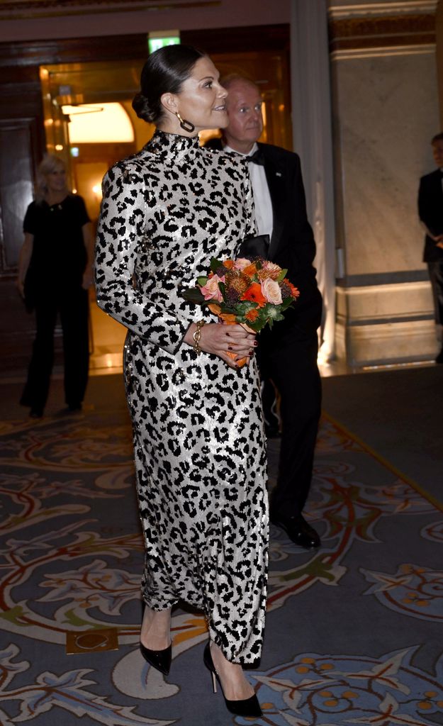 Crown Princess Victoria at the presentation of the Marcus Wallenberg Prize at the Grand Hotel in Stockholm, Sweden