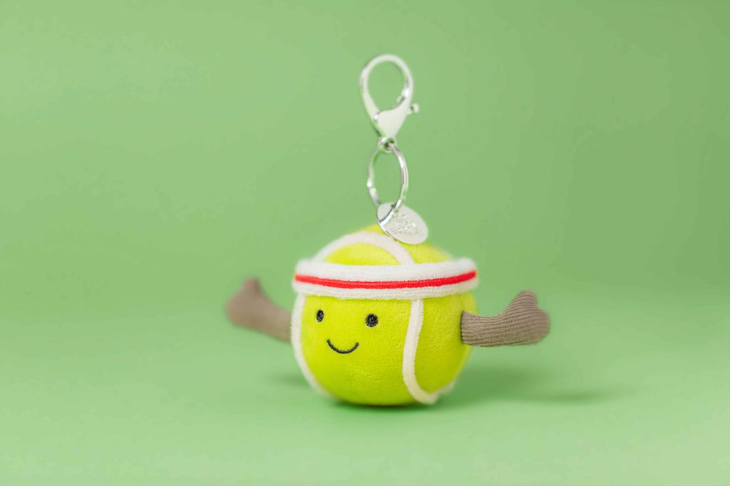 Jellycat Amuseables Sports Tennis Bag Charm