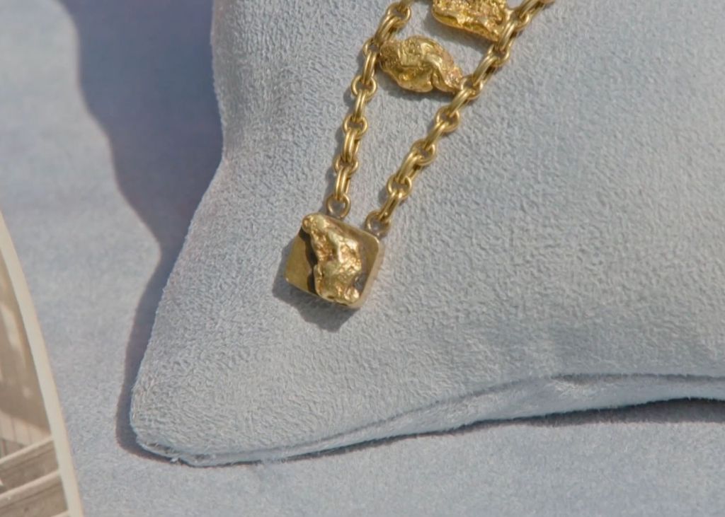 This gold bracelet was a family heirloom