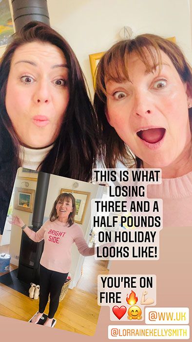 lorraine kelly weight loss revealed