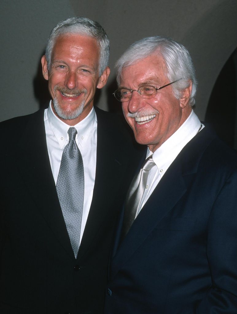 Michelle Triola, Dick Van Dyke, son Chris Van Dyke and wife attend Summer Television Critic Association Awards Luncheon at the Ritz Carlton Hotel in Pasadena, California on July 15, 2000