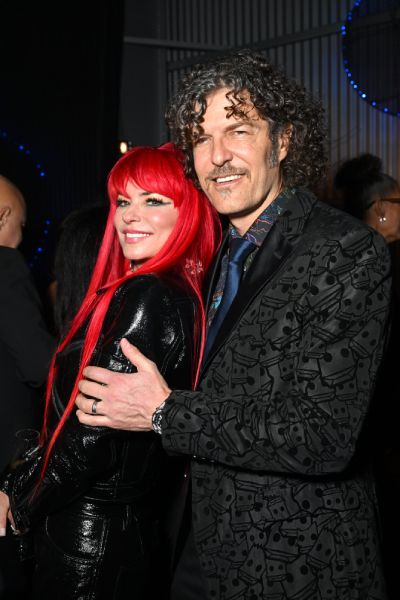 shania twain and frederic thiebaud at the grammys
