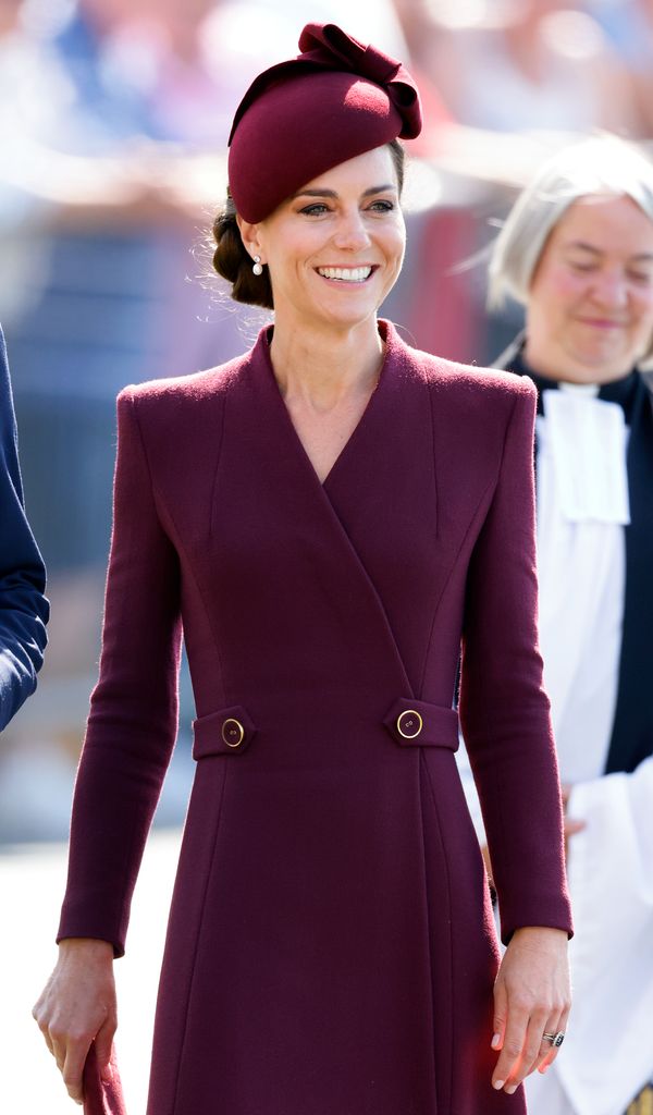 The Princess of Wales has repeatedly wore burgundy for royal occasions