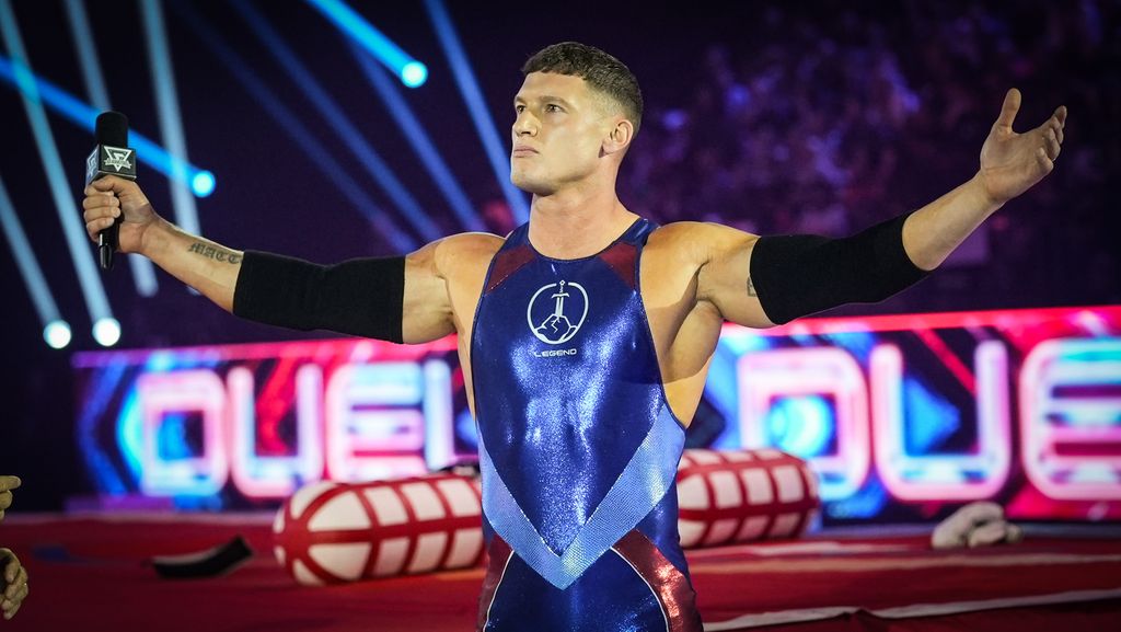 Matt Morsia is known as Legend on Gladiators