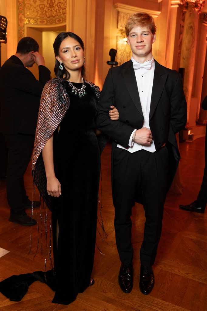 Alexandra Moxey and her cavalier Sebastian Corso