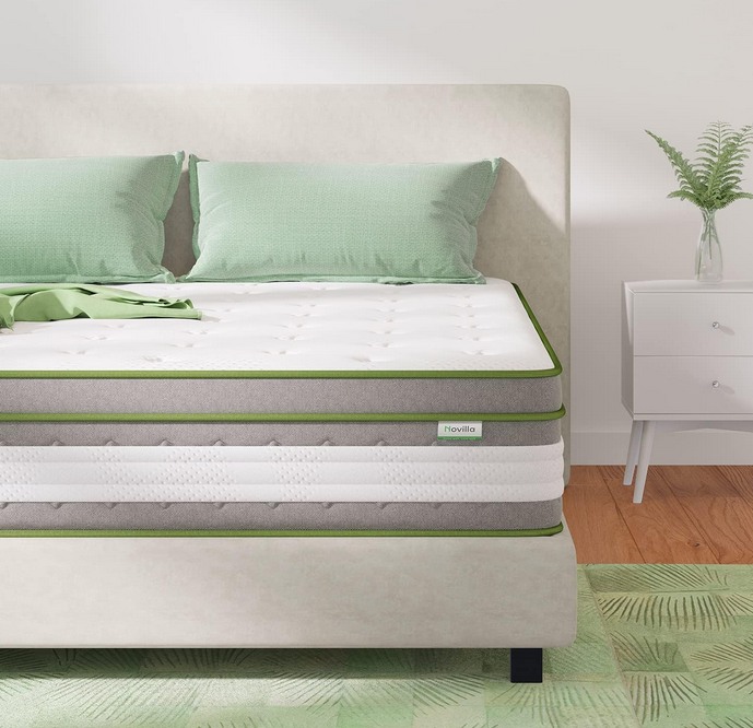 best amazon hybrid mattress novilla