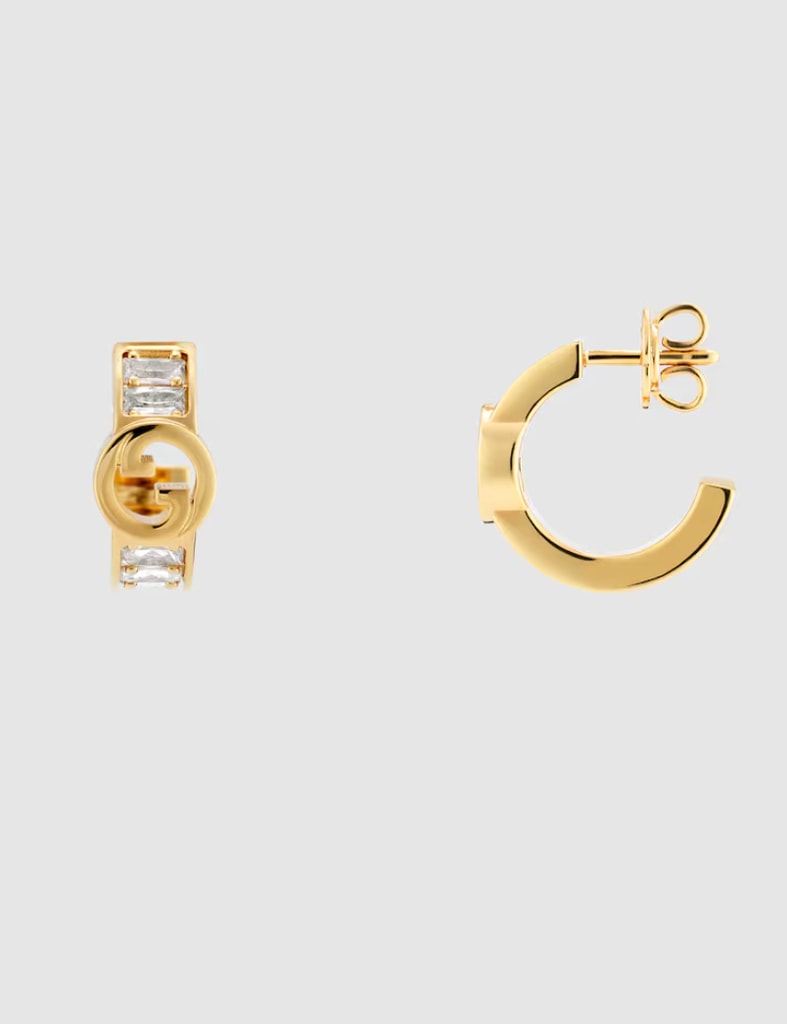 Gucci hoop mini earrings