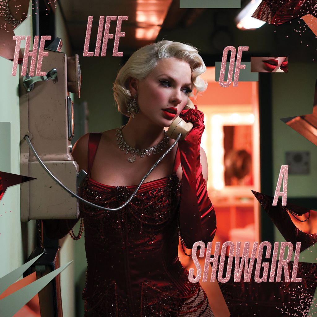 Variant cover of The Life of a Showgirl by Taylor Swift