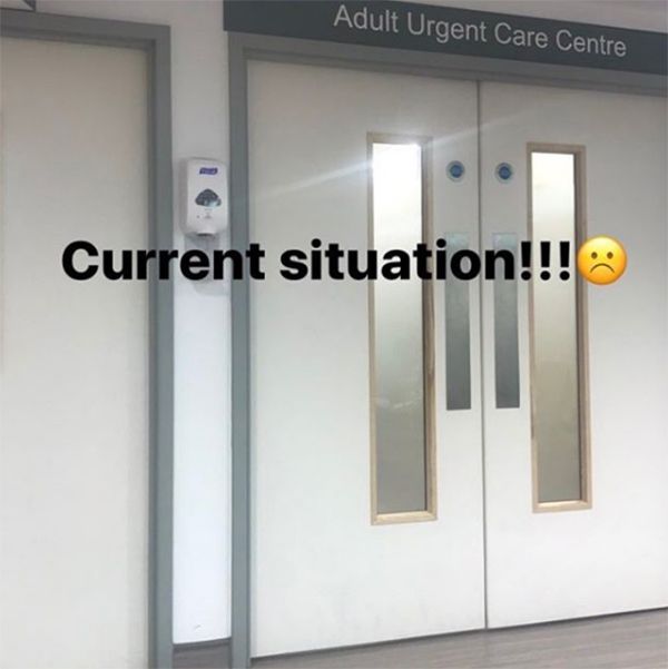 katie piper instagram hospital