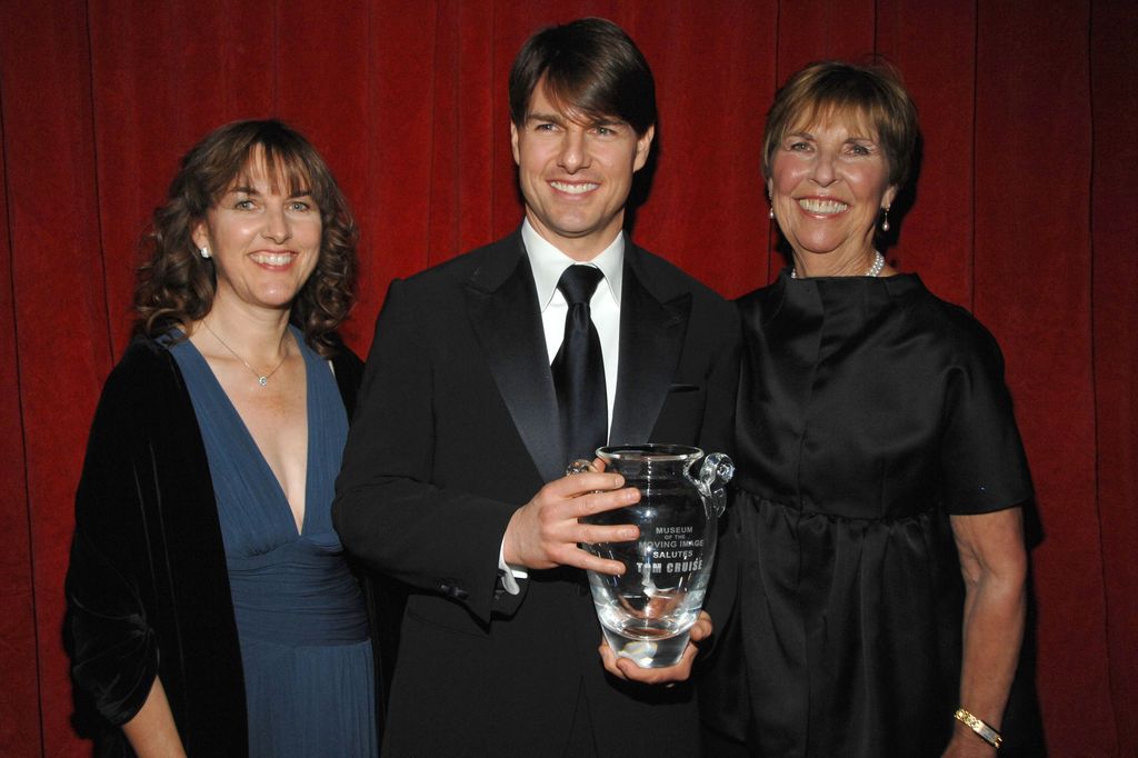 Marian Mapother, Tom Cruise and Mary Lee Mapother South attend MUSEUM OF THE MOVING IMAGE SALUTES TOM CRUISE at Cipriani 42nd Street on November 6, 2007 in New York City