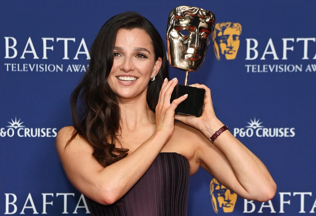 Marisa Abela at the 2025 BAFTA Television Awards
