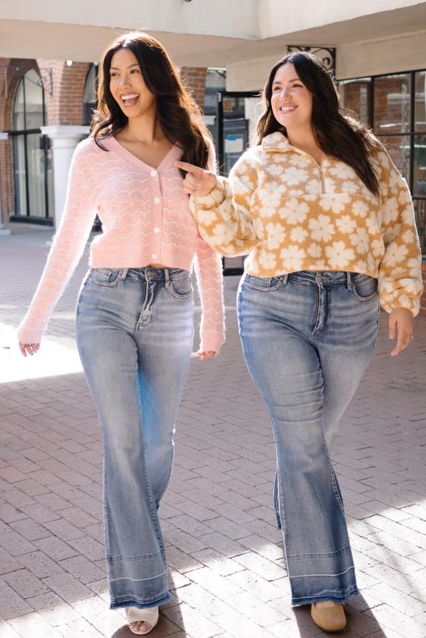 Judy blue Giselle Tummy Control Release Hem Flare