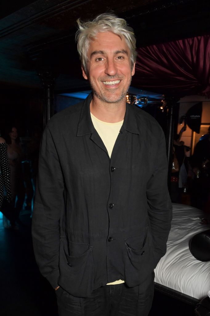 George Lamb standing in a black shirt