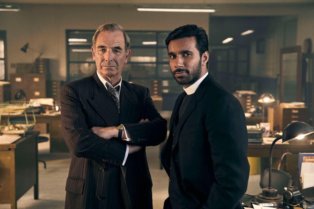 Robson Green and Rishi Nair return as DI Geordie Keating and Reverend Alphy Kottaram