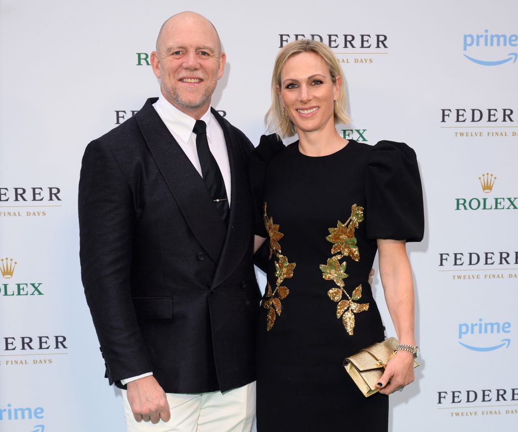  Mike Tindall and Zara Tindall attend the "Federer: Twelve Final Days" Special Screening