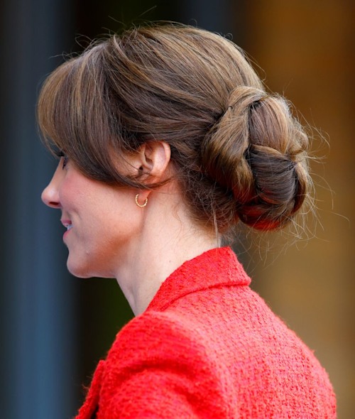 Kate's twisted bun 