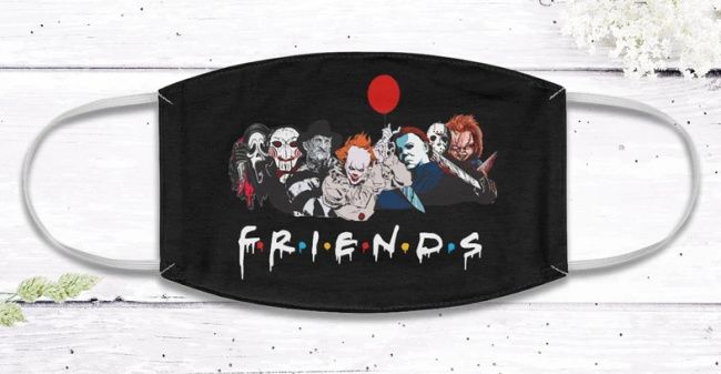 best halloween face mask coverings scary friends