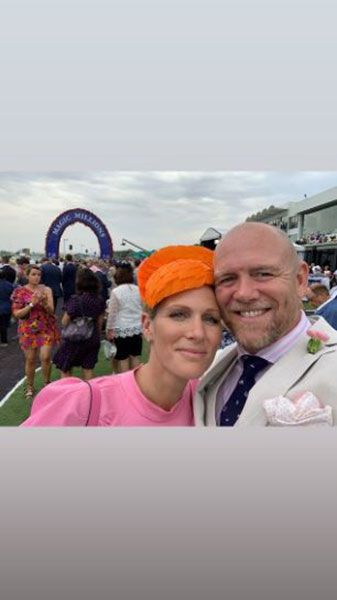 zara tindall mike selfie