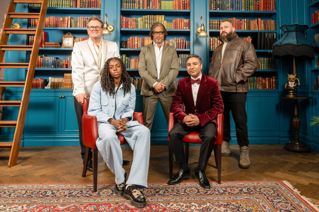 Alan Carr, Cat Burns, David Olusoga, Nick Mohammed & Joe Marler